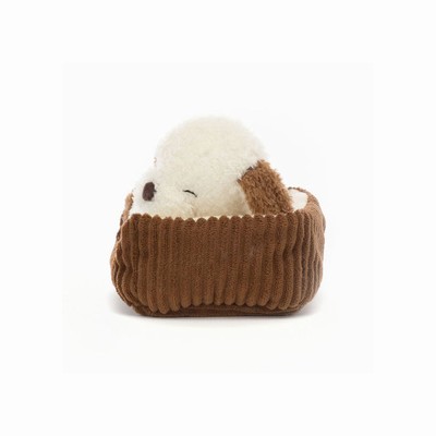 Jellycat Napping Nipper Dog UK | 49576GVJF
